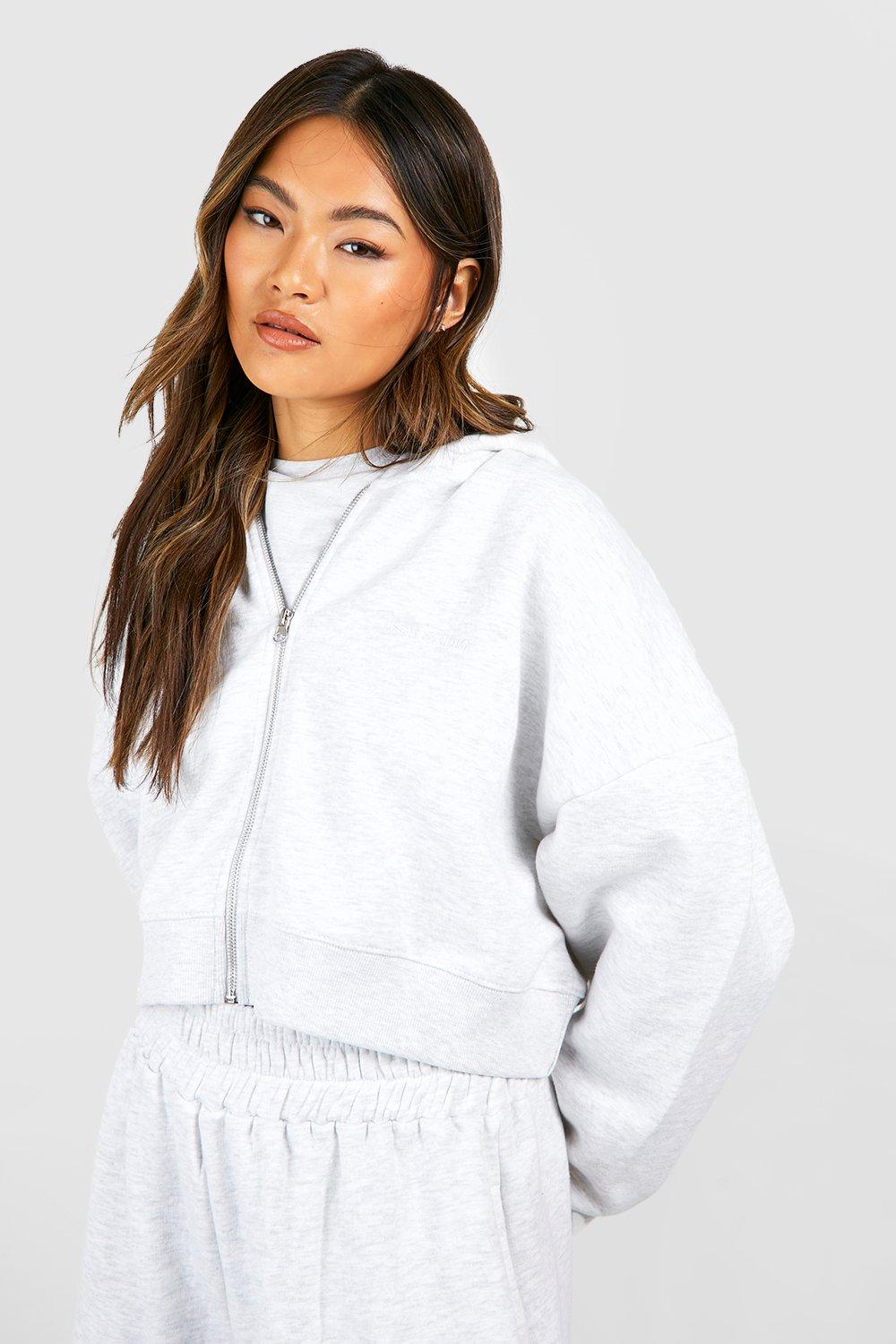 Boohoo cheap cropped hoodie